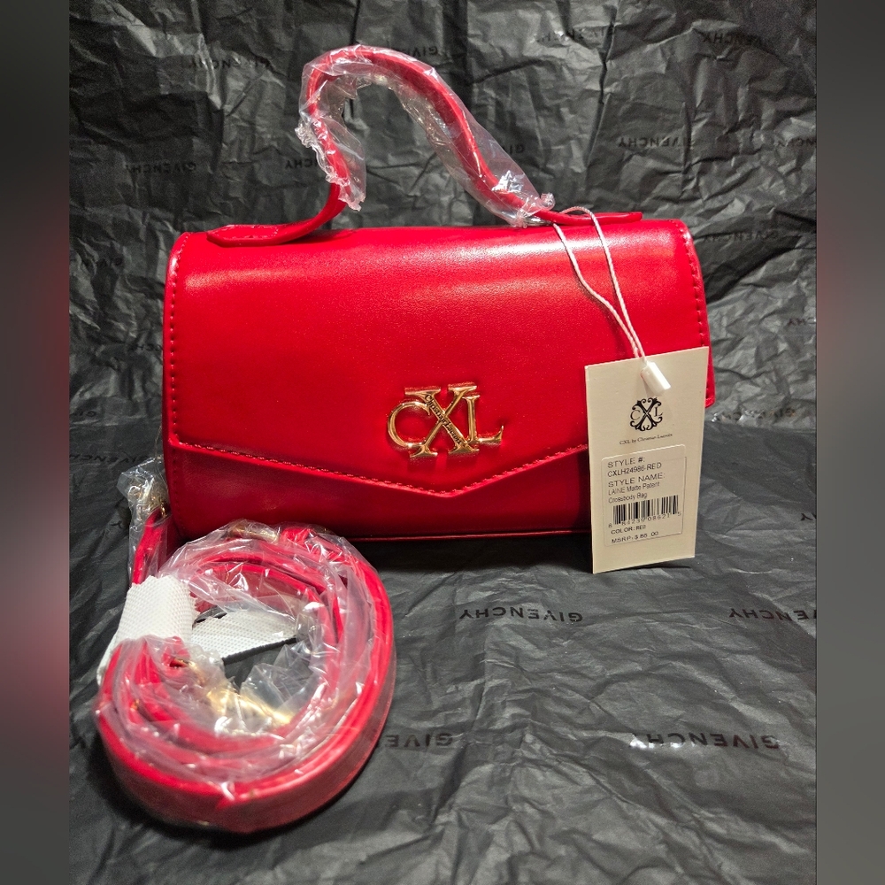 Christian Lacroix Laine Matte Crossbody Bag - Picture 2 of 8